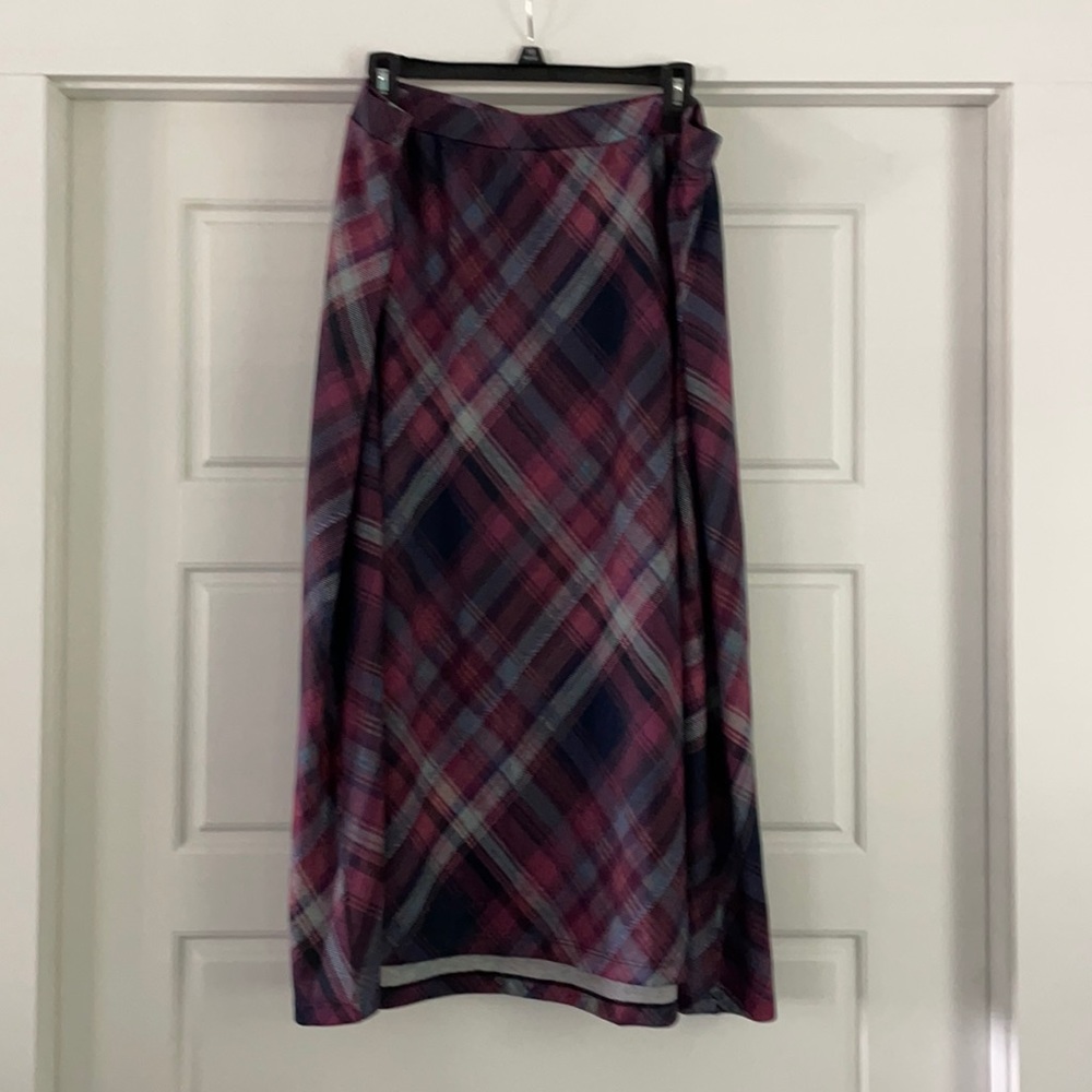 Cj Banks plaid skirt